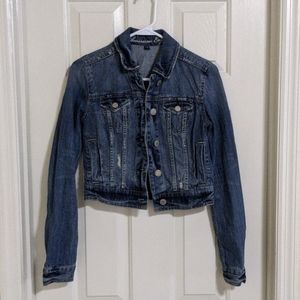 AE Cropped Denim Jacket XS